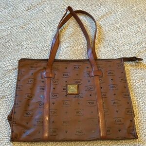 HCL Brown Authentic Leather Tote